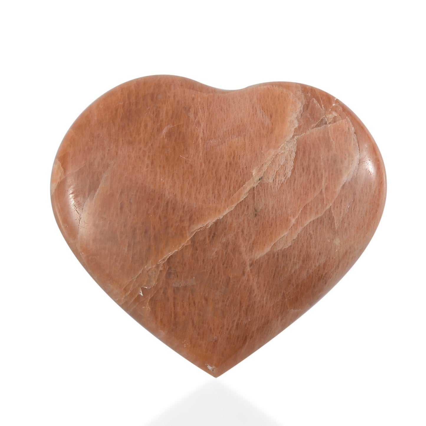 Microcline Feldspar Heart - Your Crystal Companion for Inner Peace