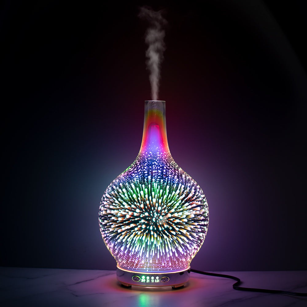 Oil Aroma Diffuser 3D Glass