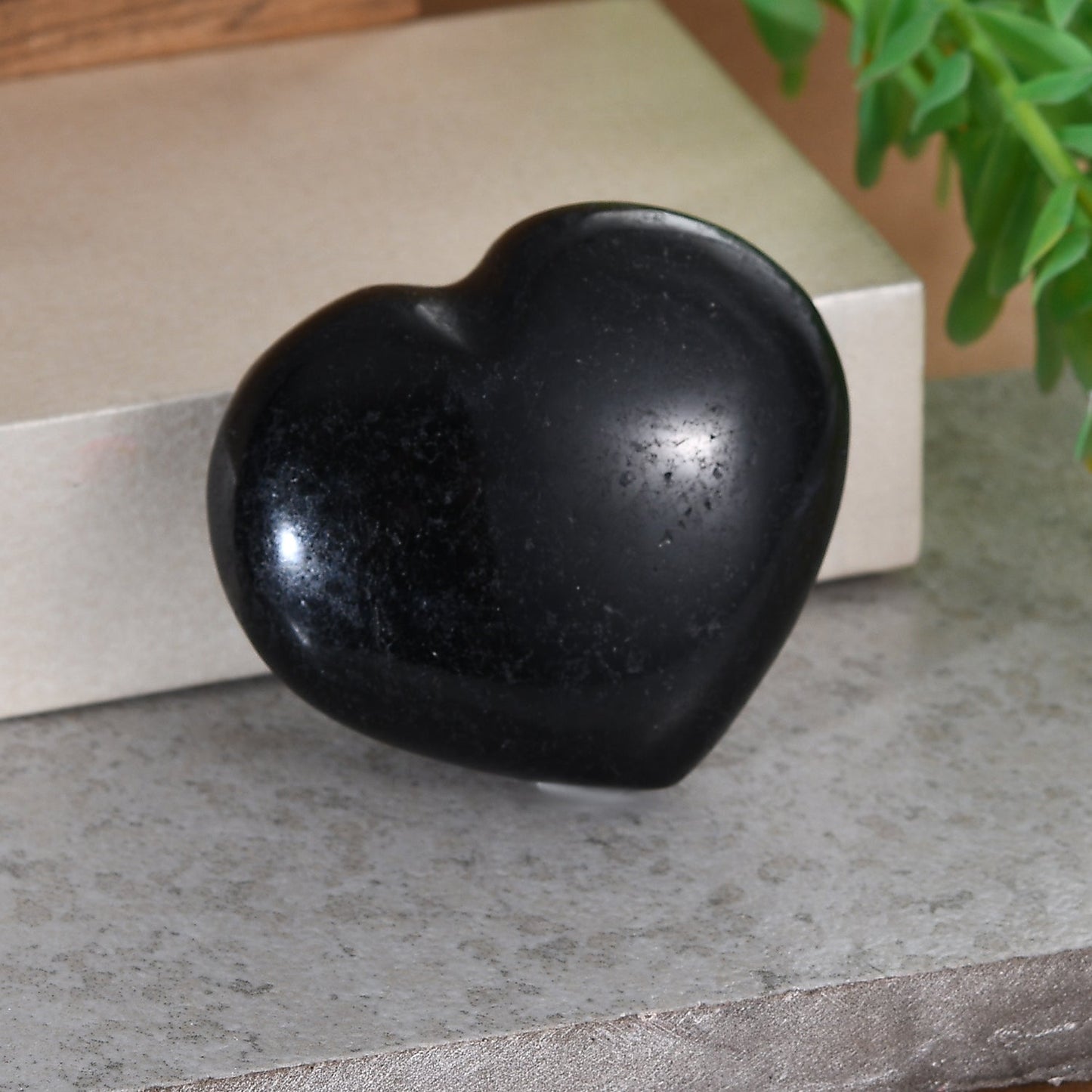 Black Tourmaline Heart – Block Out Bad Vibes