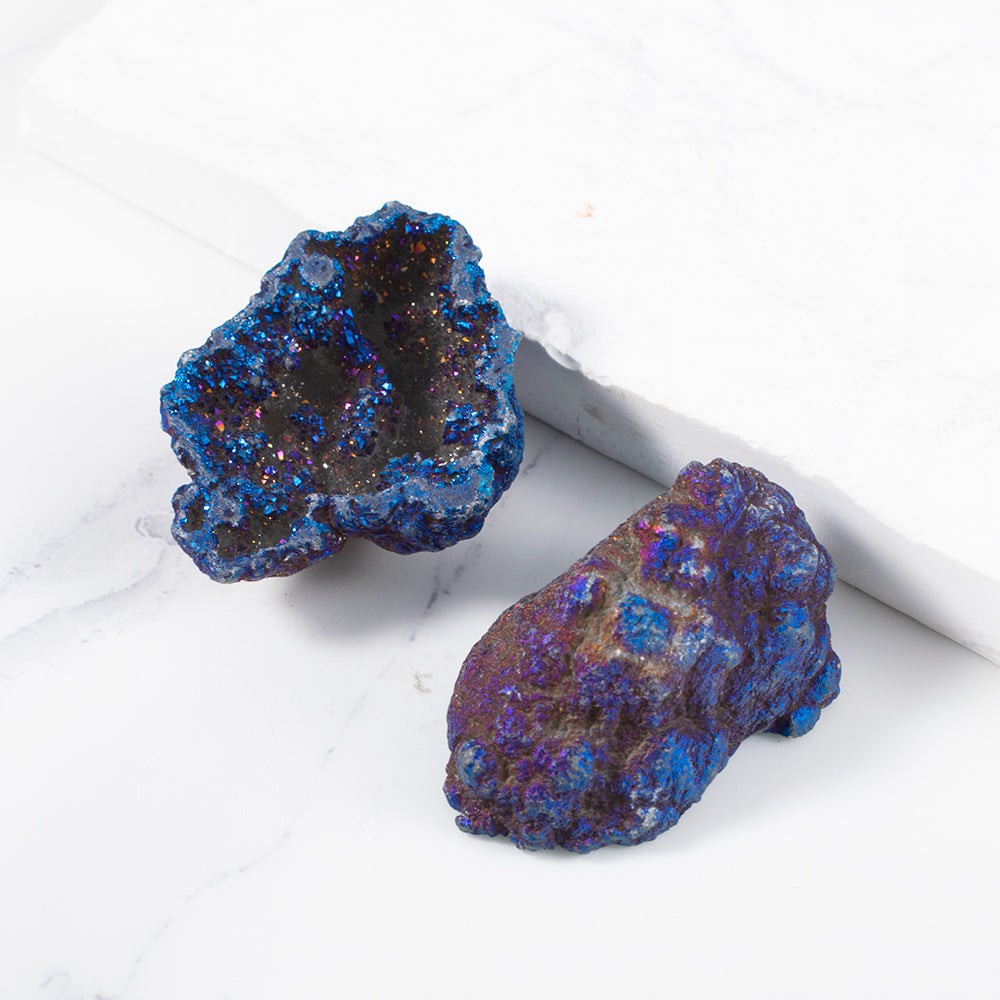 Rainbow Titanium Quartz Cluster