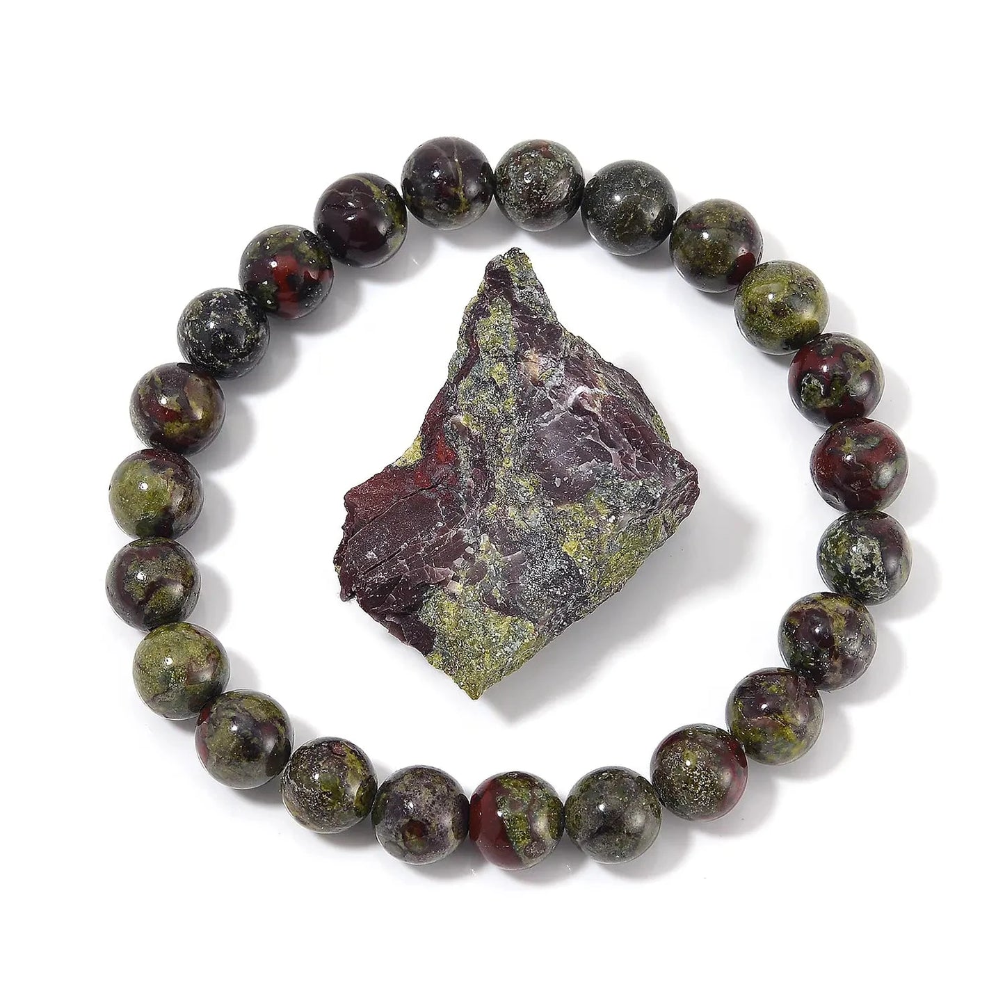 Beads Bracelet & Raw Crystal Set – Double the Energy, Double the Magic