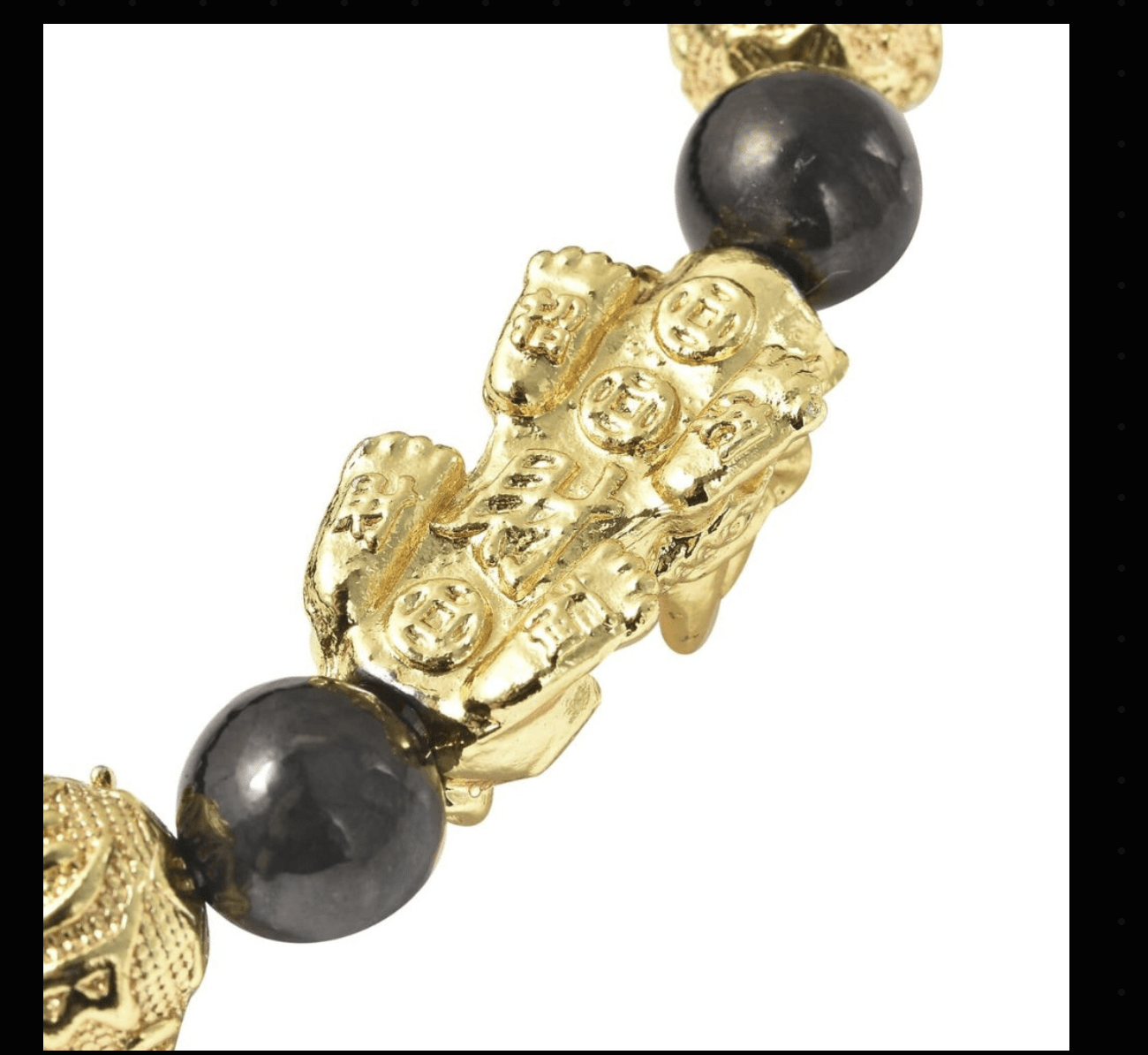 Feng Shui Black Obsidian Wealth Bracelet