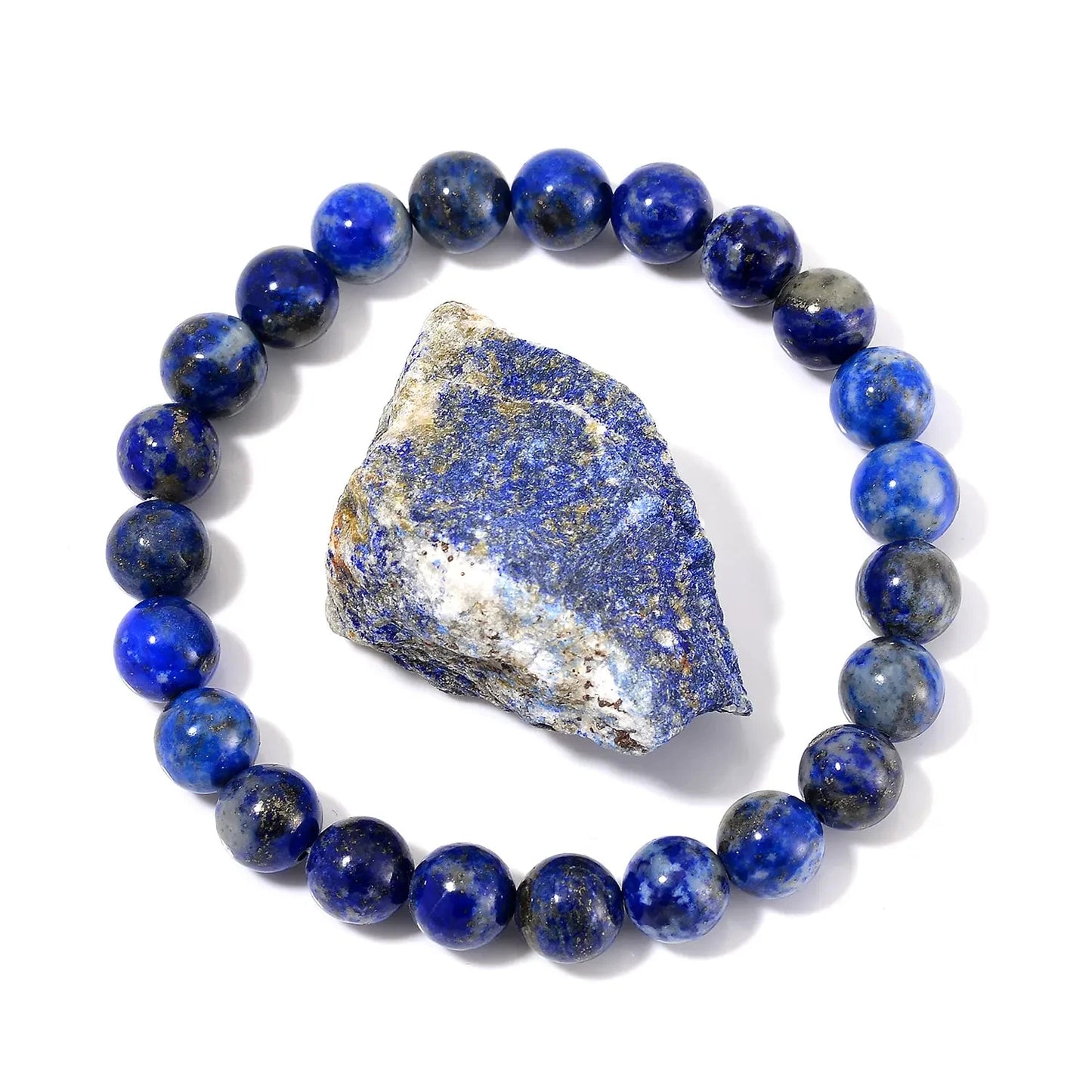 Beads Bracelet & Raw Crystal Set – Double the Energy, Double the Magic
