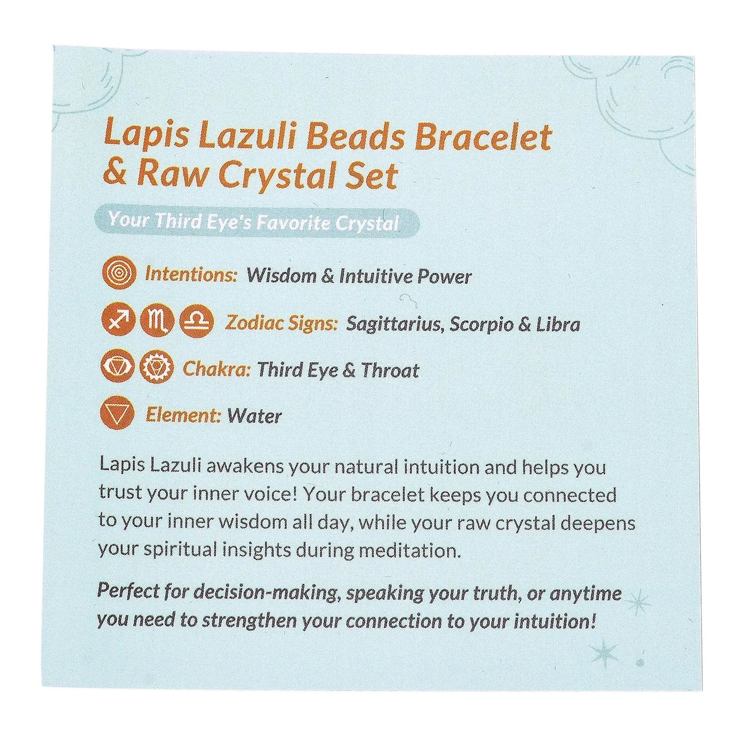 Beads Bracelet & Raw Crystal Set – Double the Energy, Double the Magic