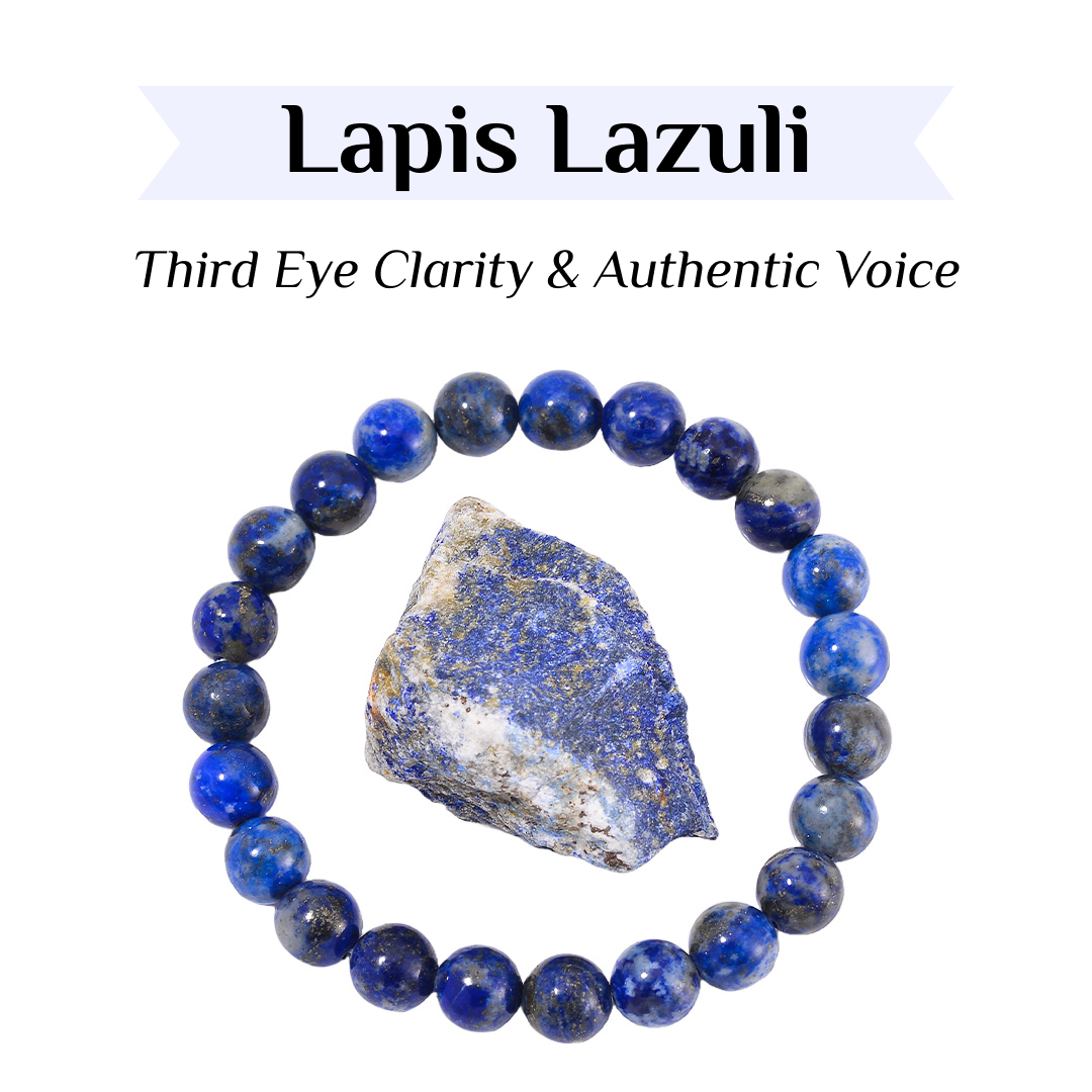 Beads Bracelet & Raw Crystal Set – Double the Energy, Double the Magic
