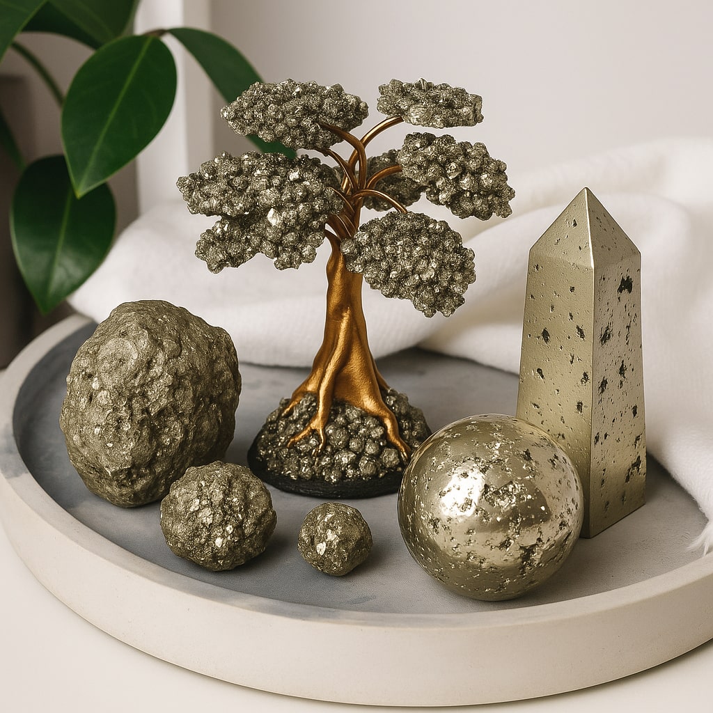 Your Abundance Activator Kit: Pyrite Set