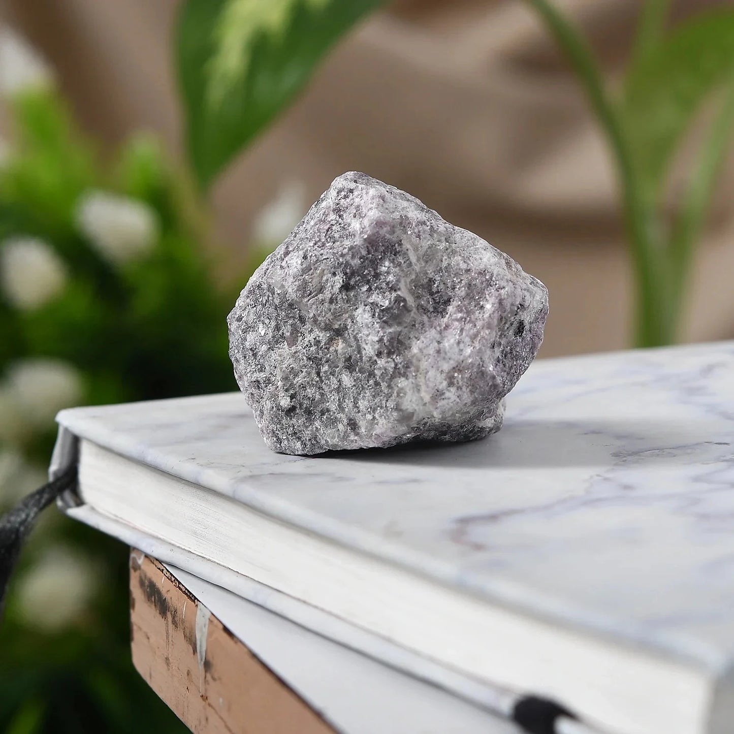 Raw Lepidolite Stone – Natural Calm in Chaotic Times