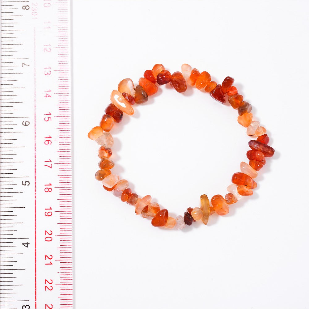 3x Natural Crystal 12 Bracelet Set with Storage Box