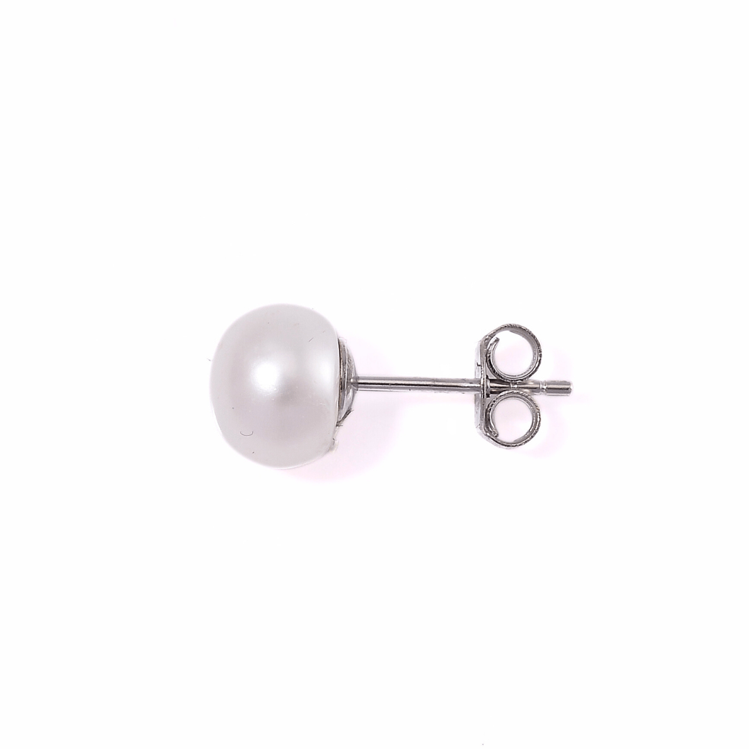 Serenity Pearl Set: Necklace and Earrings