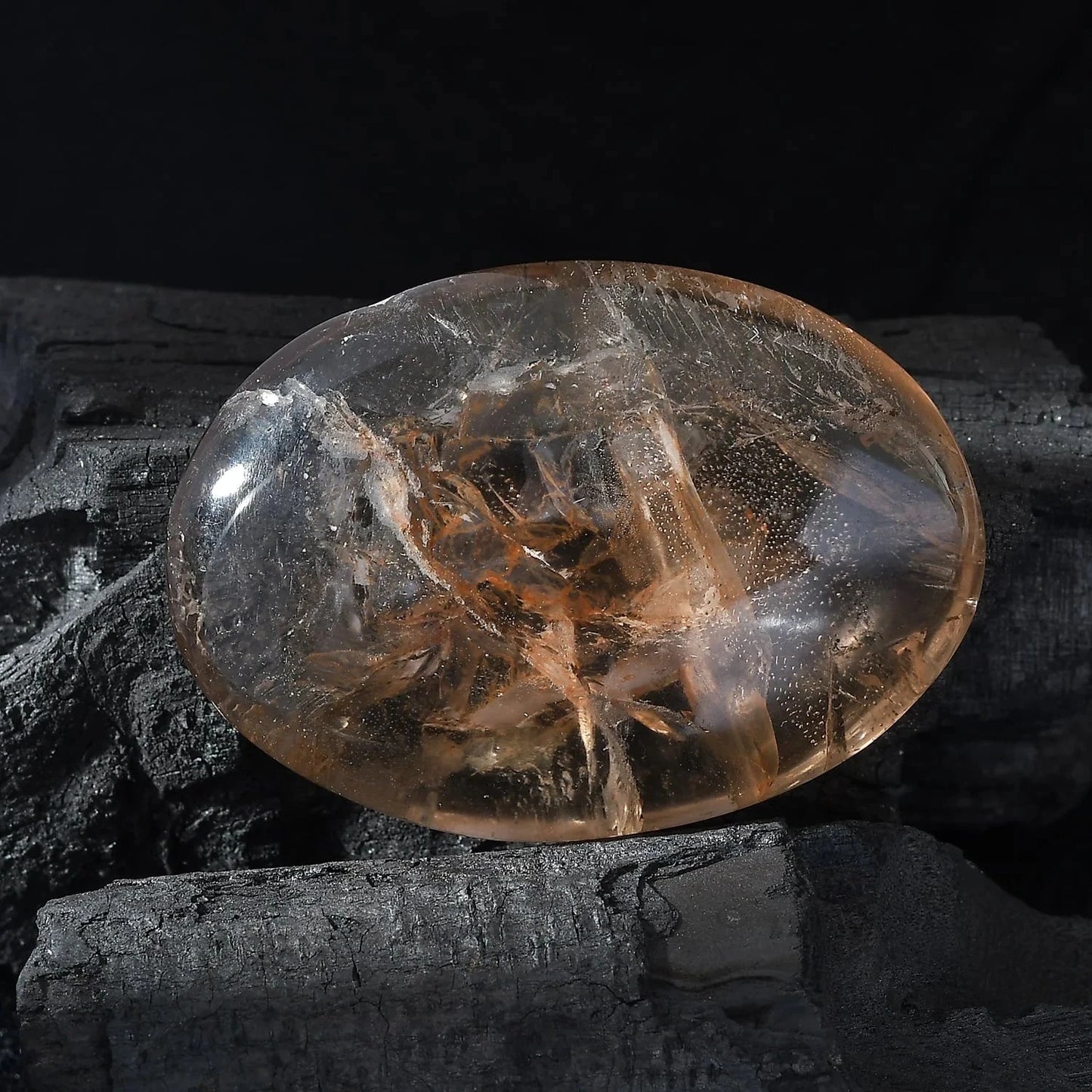 Smokey Quartz Palm Stone – Pocket-Sized Zen for Busy Lives