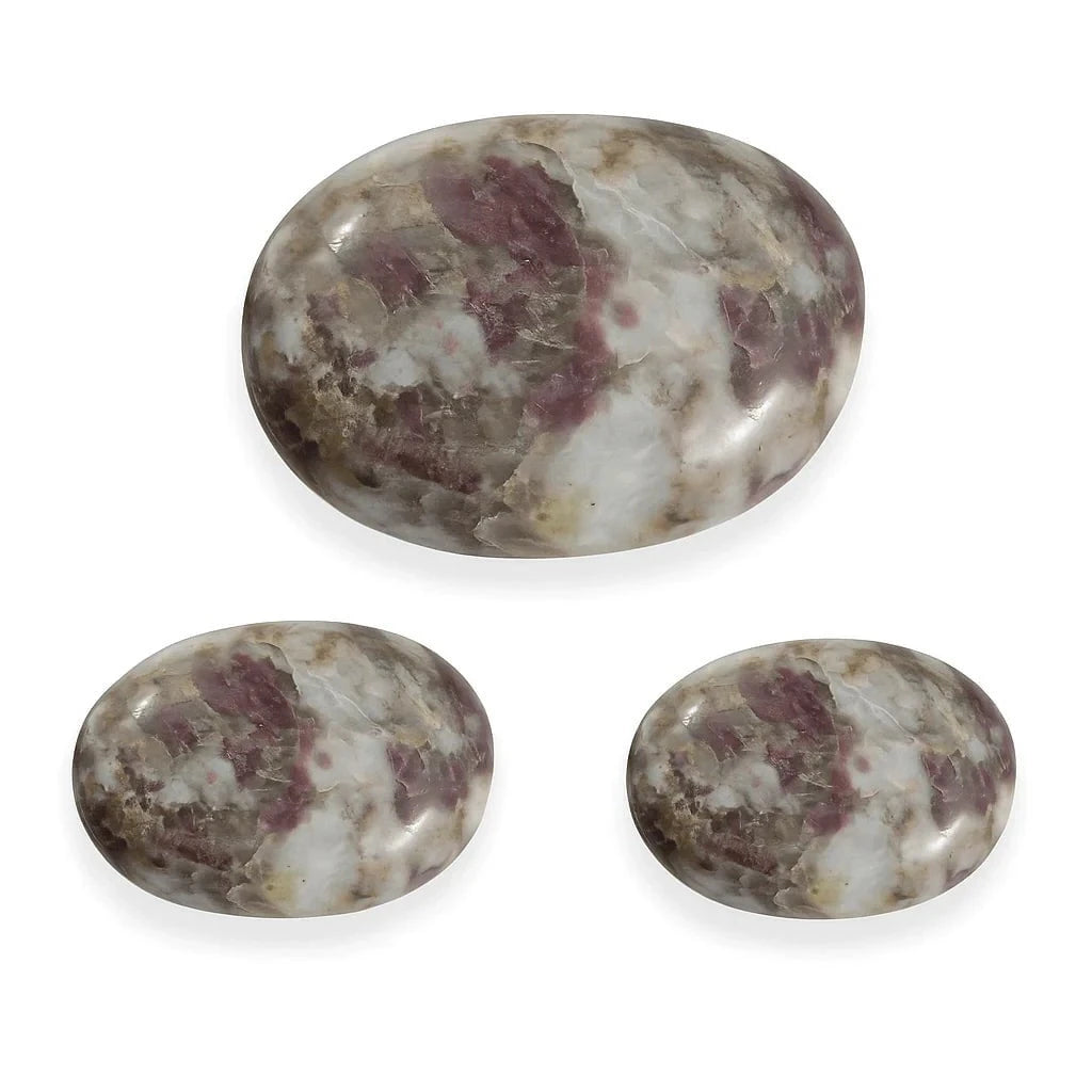 Tourmaline Rubylite Palm Stone – Rediscover Your Fire