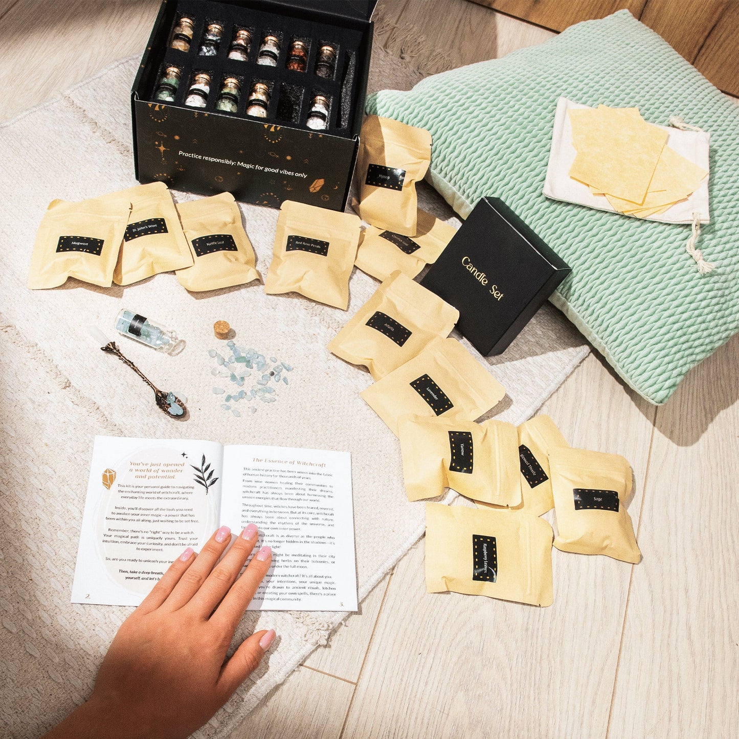 Witchcraft Starter Kit + FREE Magnetic Energy Talisman