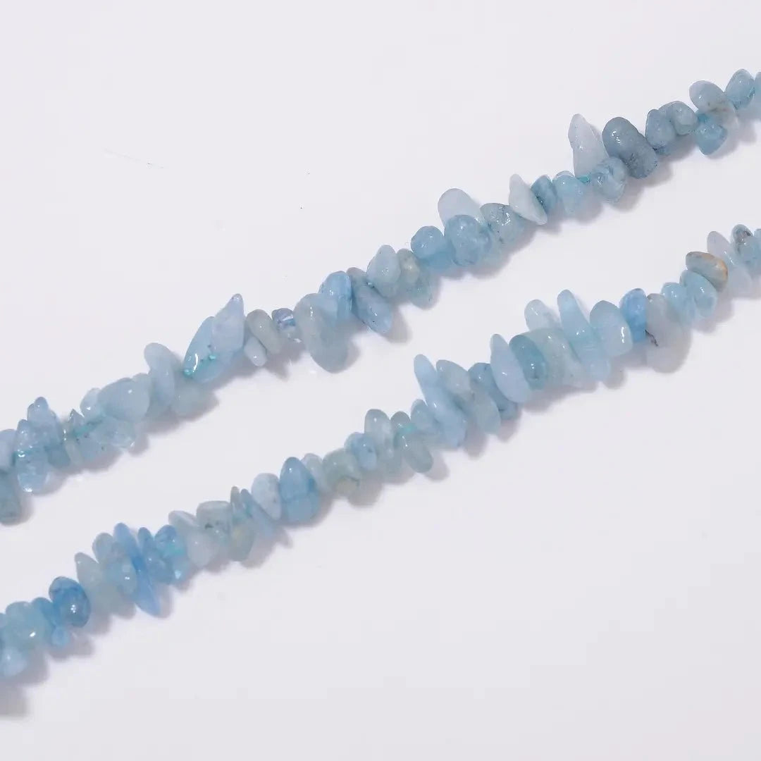 Aquamarine Chips Necklace – A Calm Harbor to Soothe the Soul