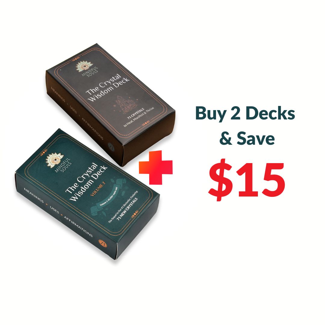 Buy Volume 2, Get Volume 1 for Half Price: The Wisdom Crystal Deck