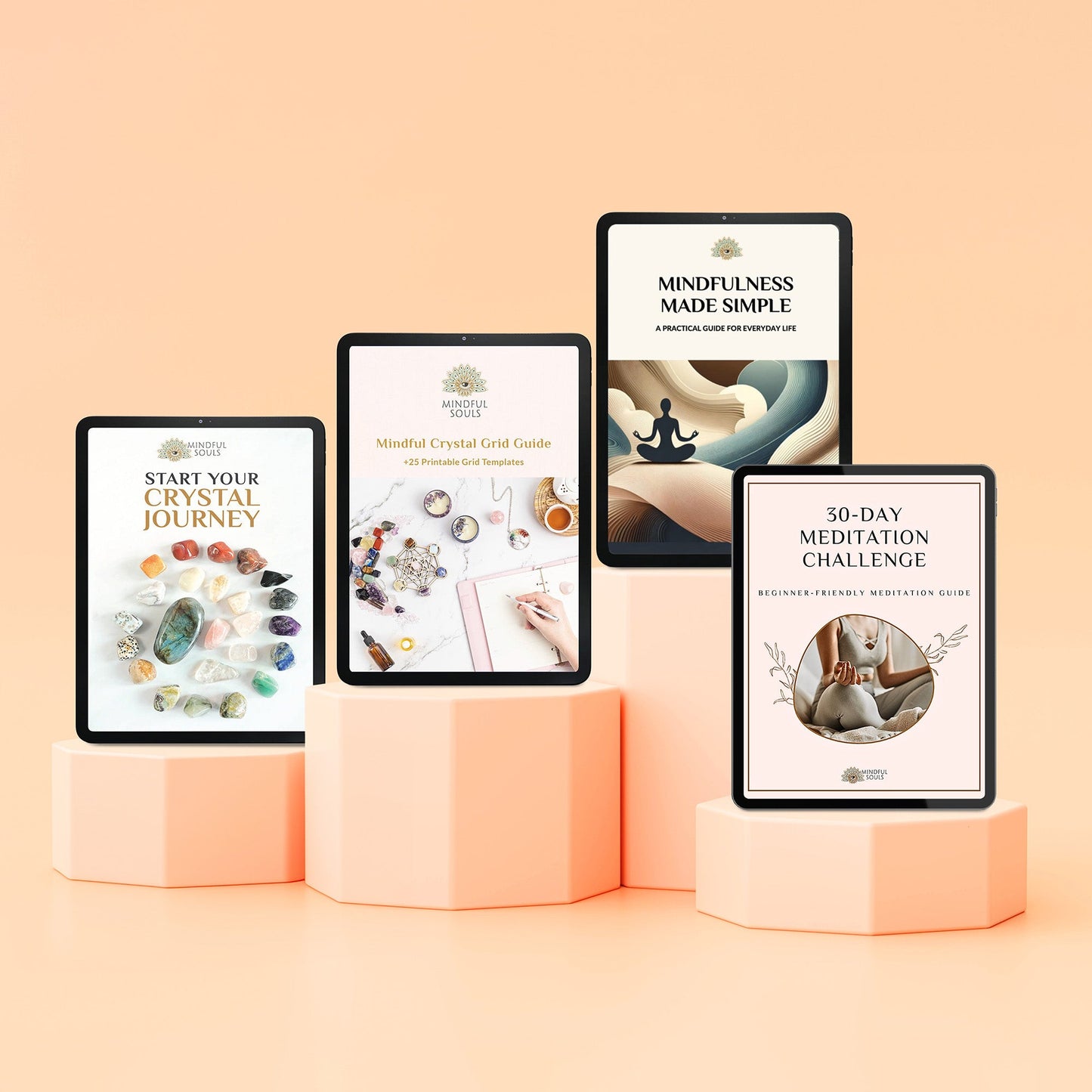 Ultimate Mindfulness Beginner Digital Kit (4x Digital & Printable products)