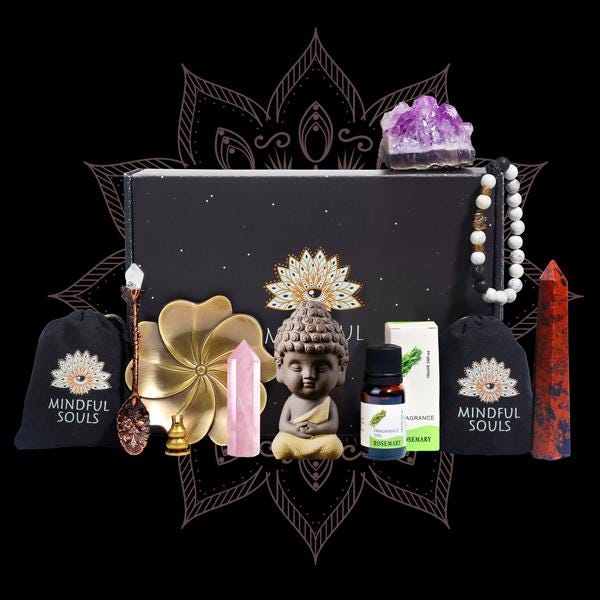 genuine crystals, mindful souls,