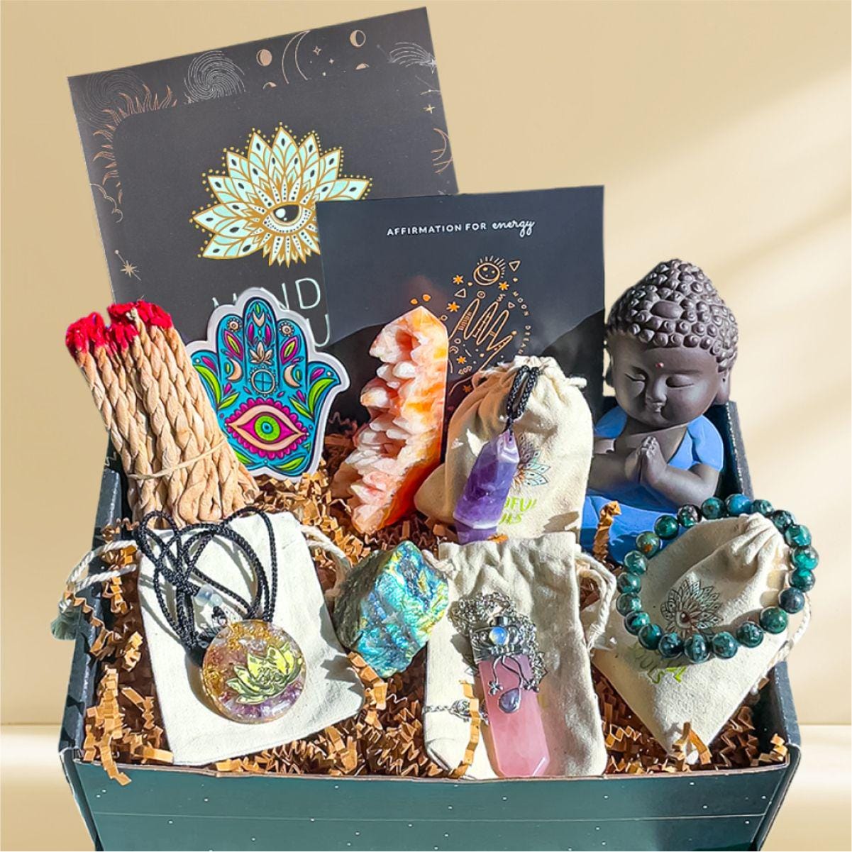 genuine crystals, mindful souls,