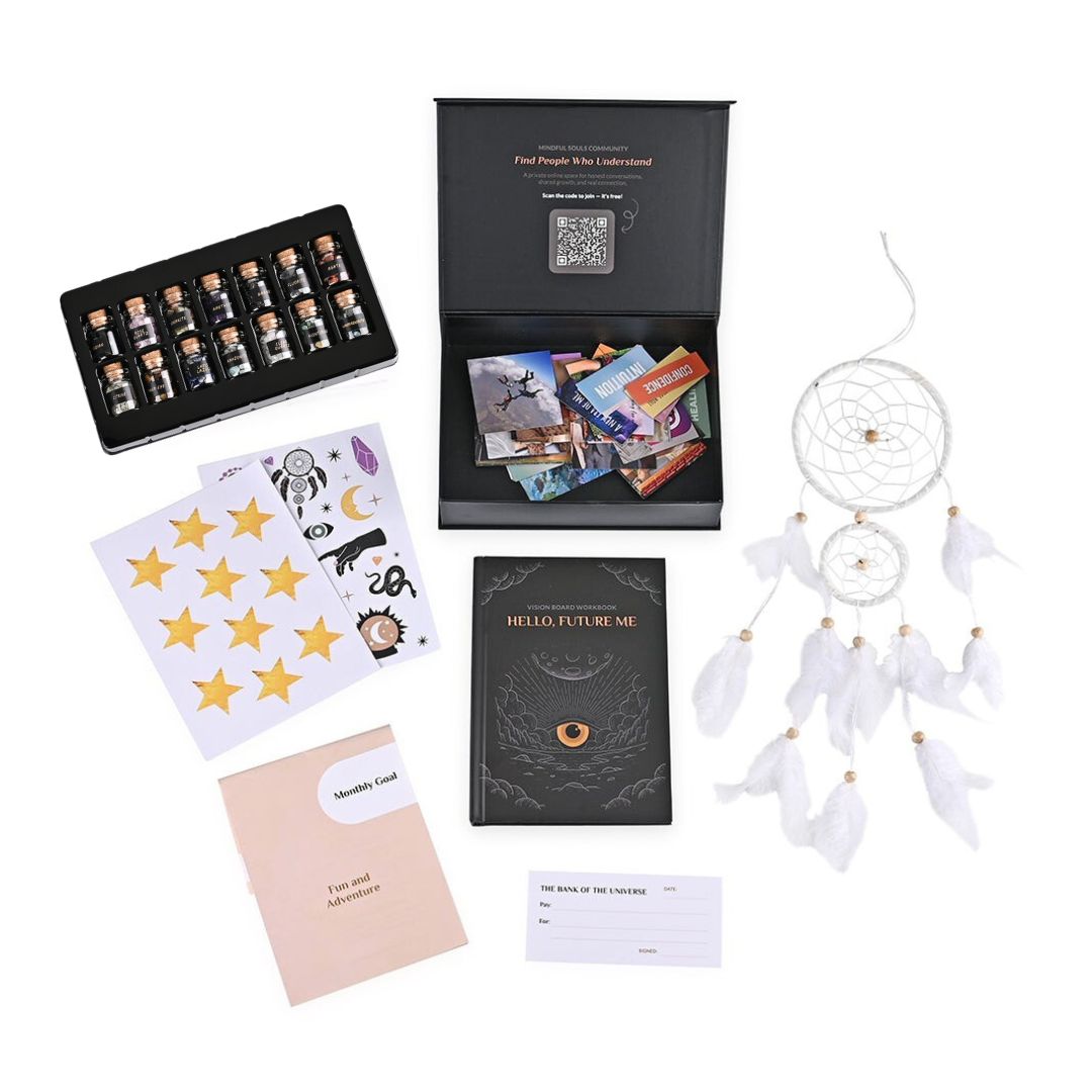 Mindful Souls Vision Board Kit – See It, Believe It, Become It