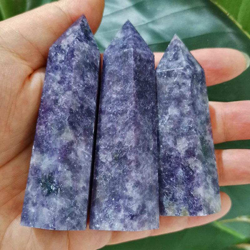 Natural Lepidolite Crystal Point