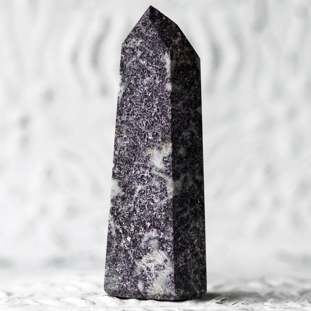 Natural Lepidolite Crystal Point