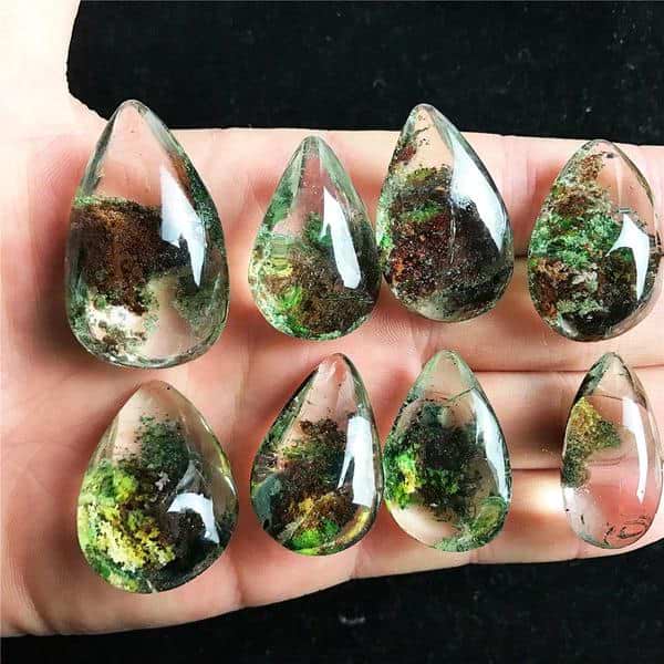 Garden Quartz Crystal Droplet