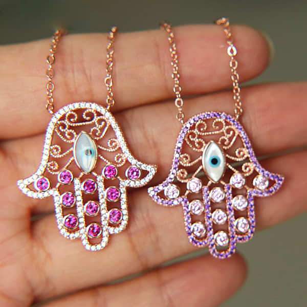 Hamsa Necklace Pendant