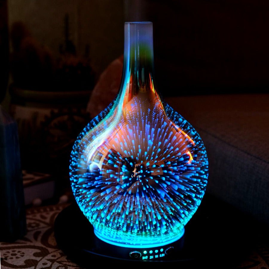 3D Glass Essential Oil Diffuser