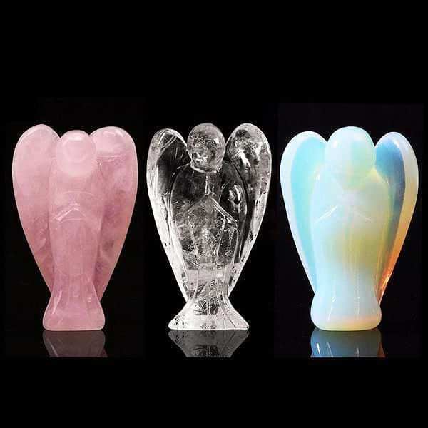 Guardian Angel Crystal Figurines