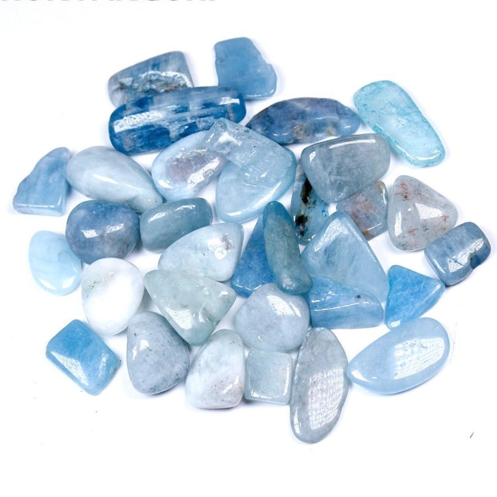 Natural Polished Aquamarine Stones