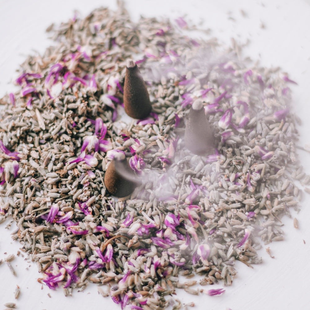 Sac Lavender Cones