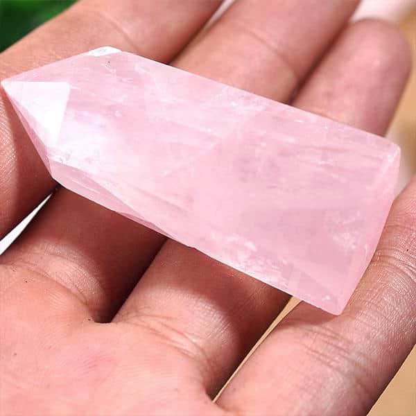 Rose Quartz Crystal Point