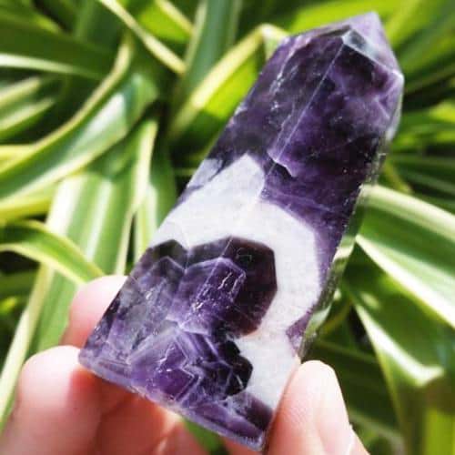 Natural Amethyst Quartz Crystal Point