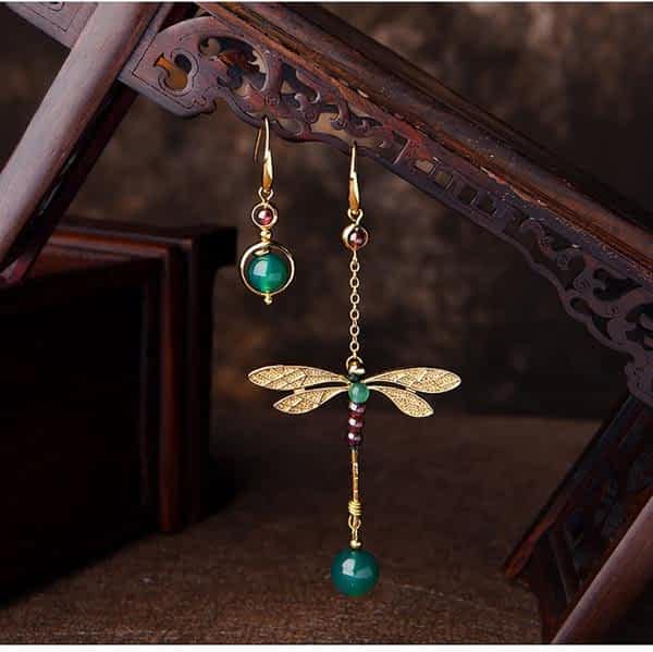 Vintage Dragonfly Earrings