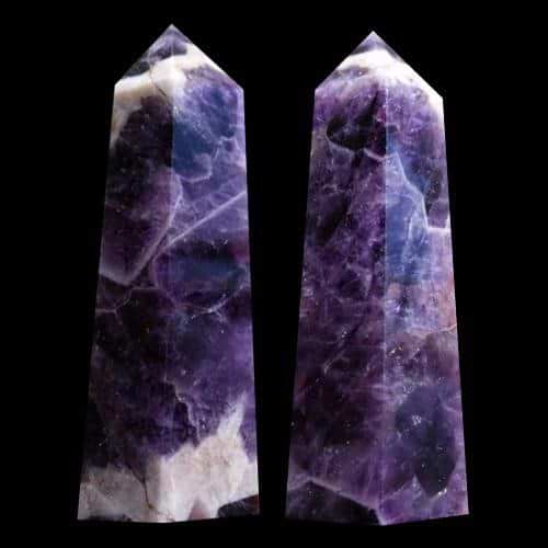 Natural Amethyst Quartz Crystal Point
