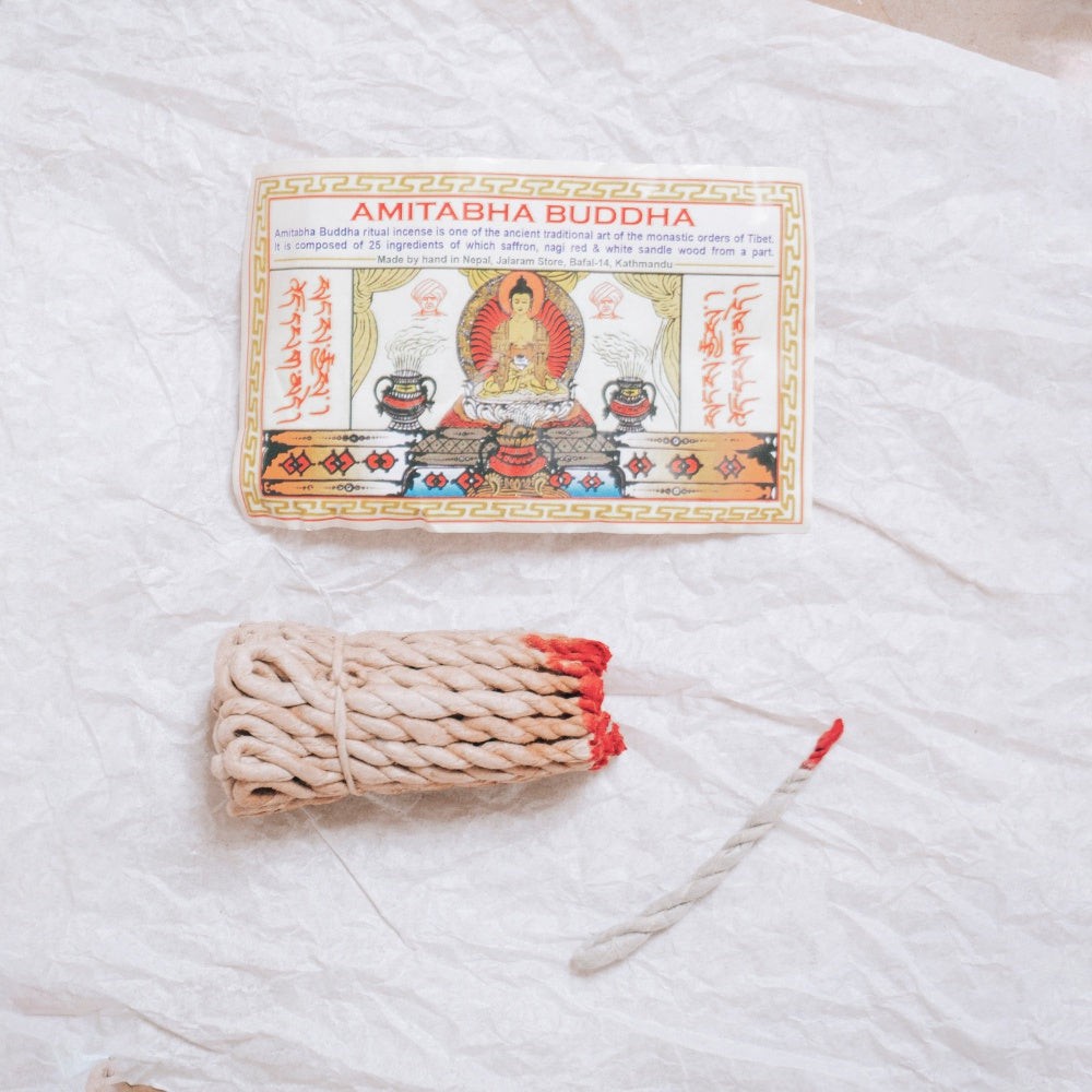 Tibetan Amitabha Buddha Rope Incense