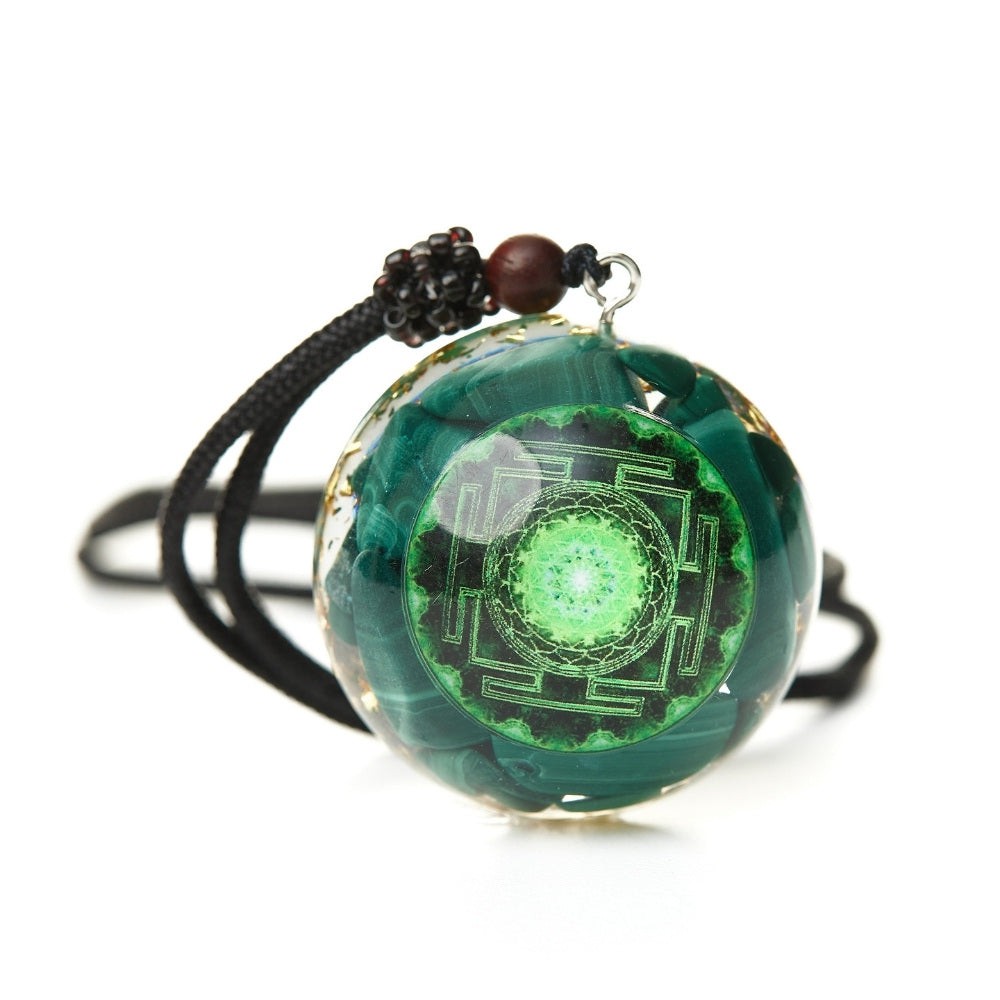 Spiritual Protection Orgonite Necklace