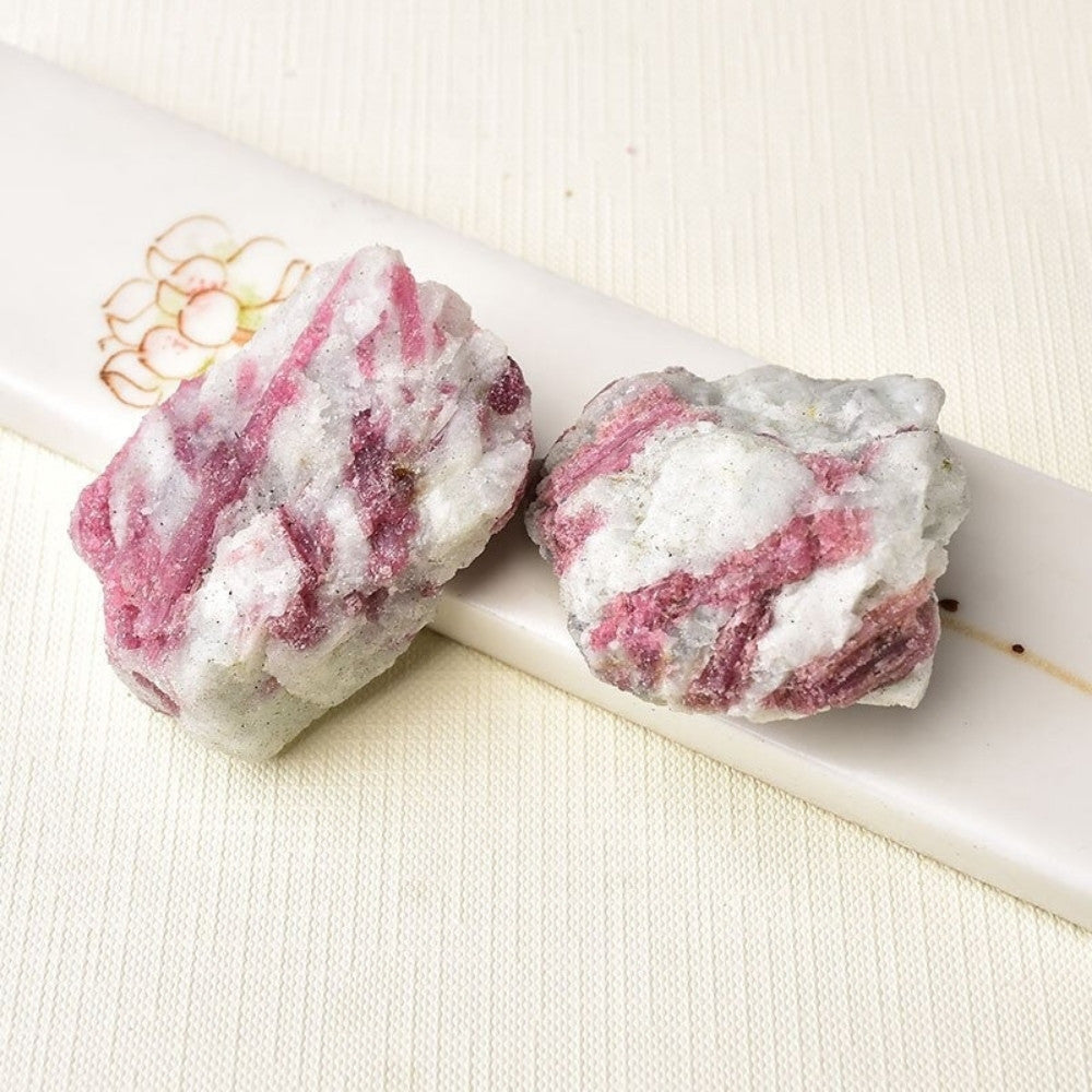 Natural Pink Tourmaline Raw Stones