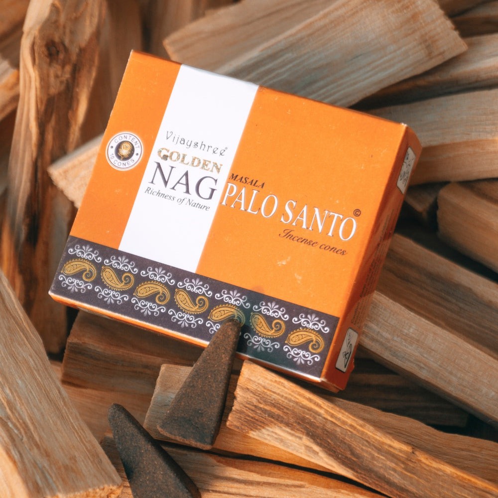 Golden Nag Palo Santo Cones