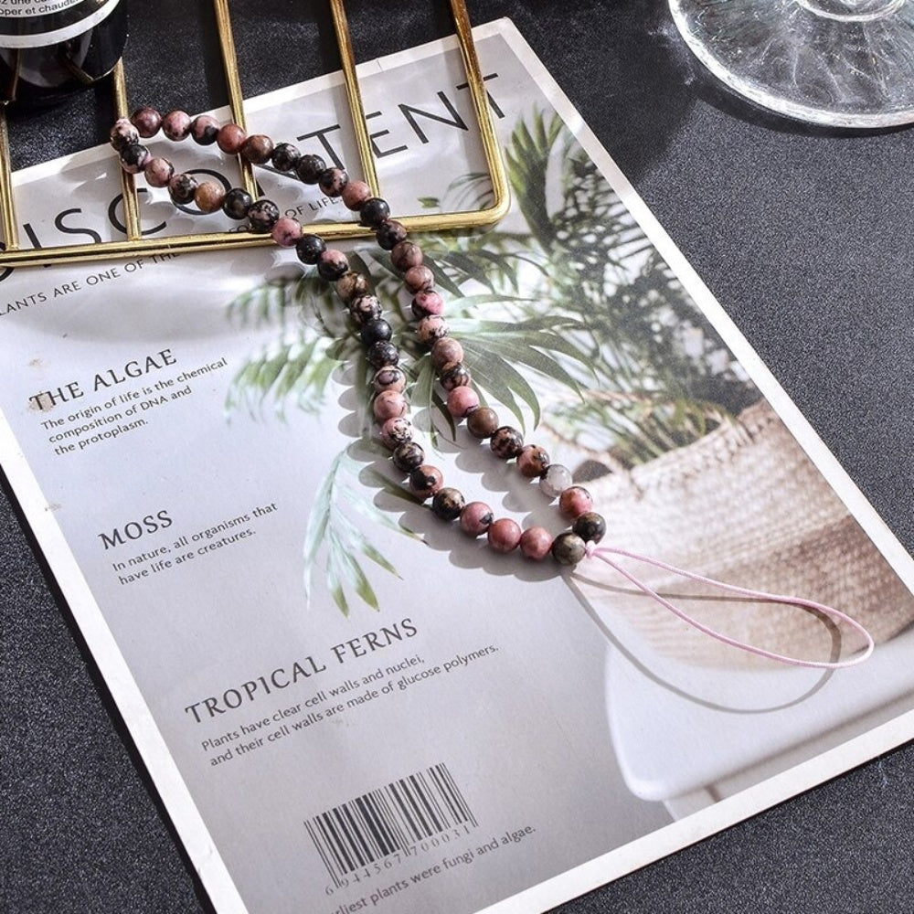 Natural Gemstone Phone Strap