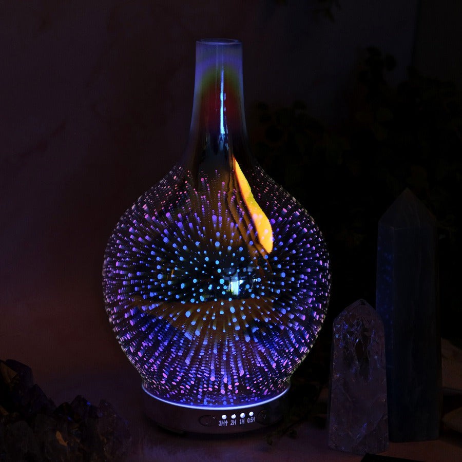 3D Glass Essential Oil Diffuser