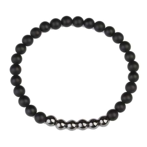 Balancing Hematite & Agate Bracelet Set