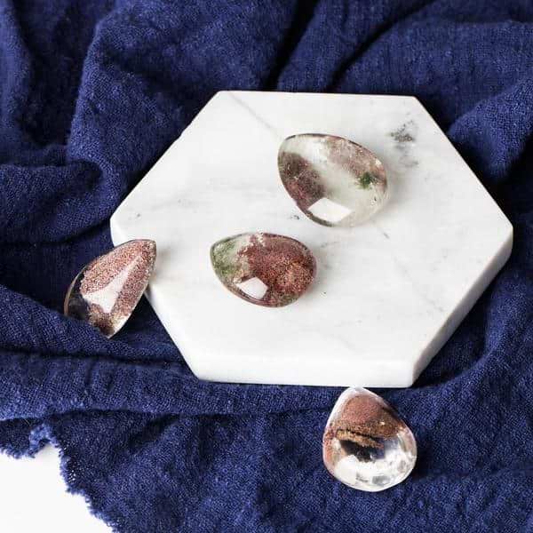 Garden Quartz Crystal Droplet