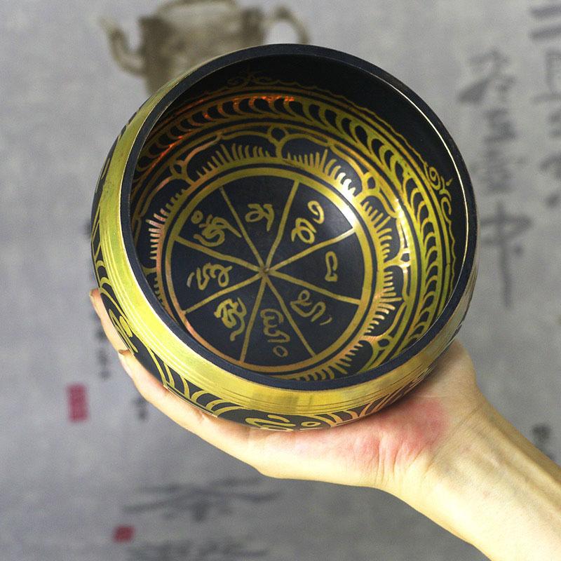 Sanskrit Buddha Singing Bowl