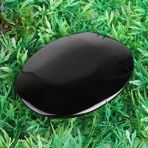 Black Obsidian Worry Stone