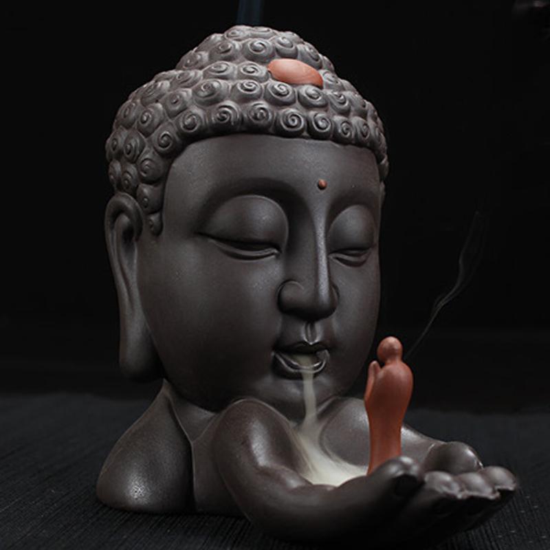 Buddha Waterfall Backflow Incense Burner