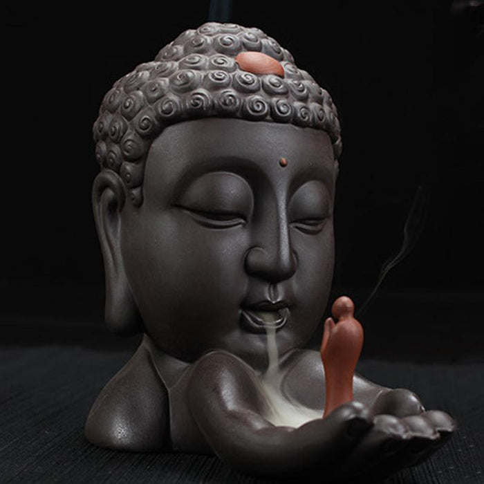 Buddha Waterfall Backflow Incense Burner