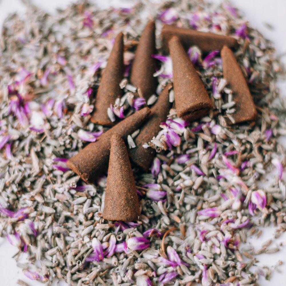 Sac Lavender Cones
