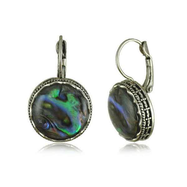 Abalone Sea Shell Earrings