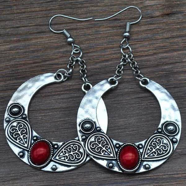 Vintage Gemstone Earrings