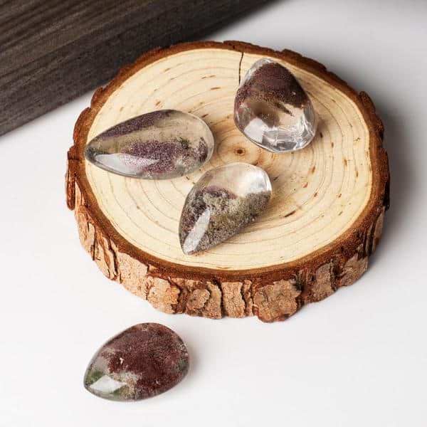 Garden Quartz Crystal Droplet